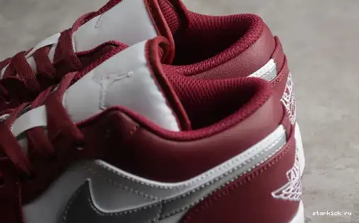 Jordan 1 Low 553558-615 Bordeaux 553558-615 White 0703